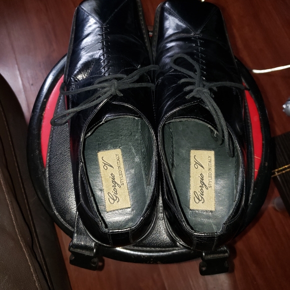 MENS GIORGIO V ITALY MADE SIZE 9M BLACK - Picture 5 of 6